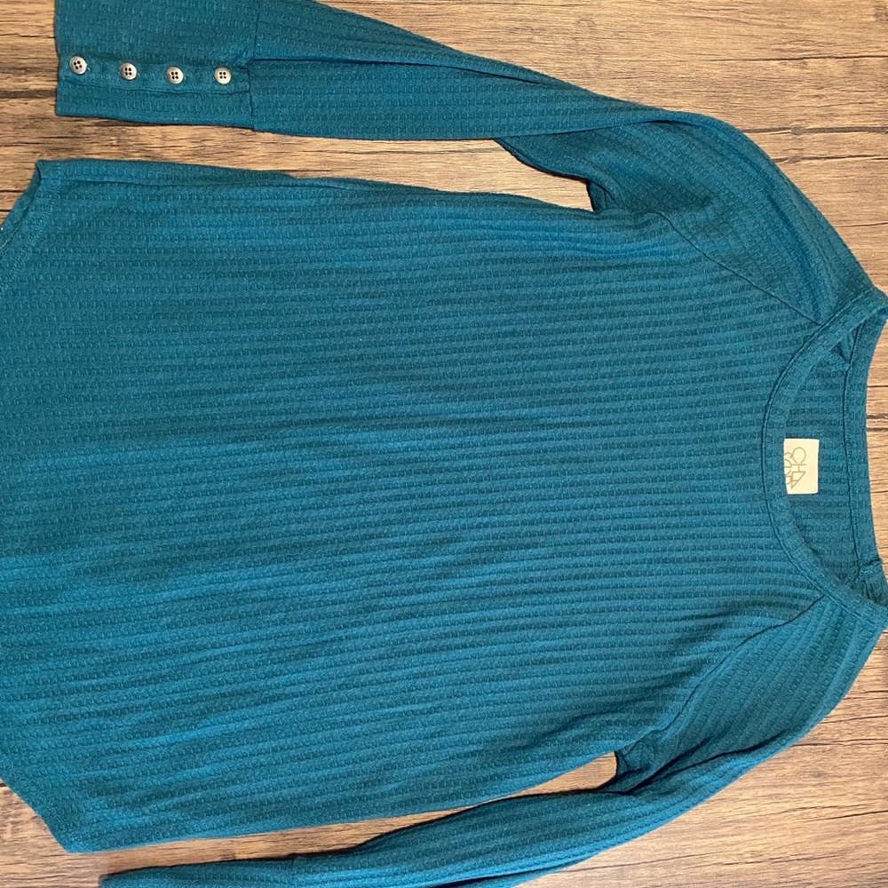 Long sleeve blouse